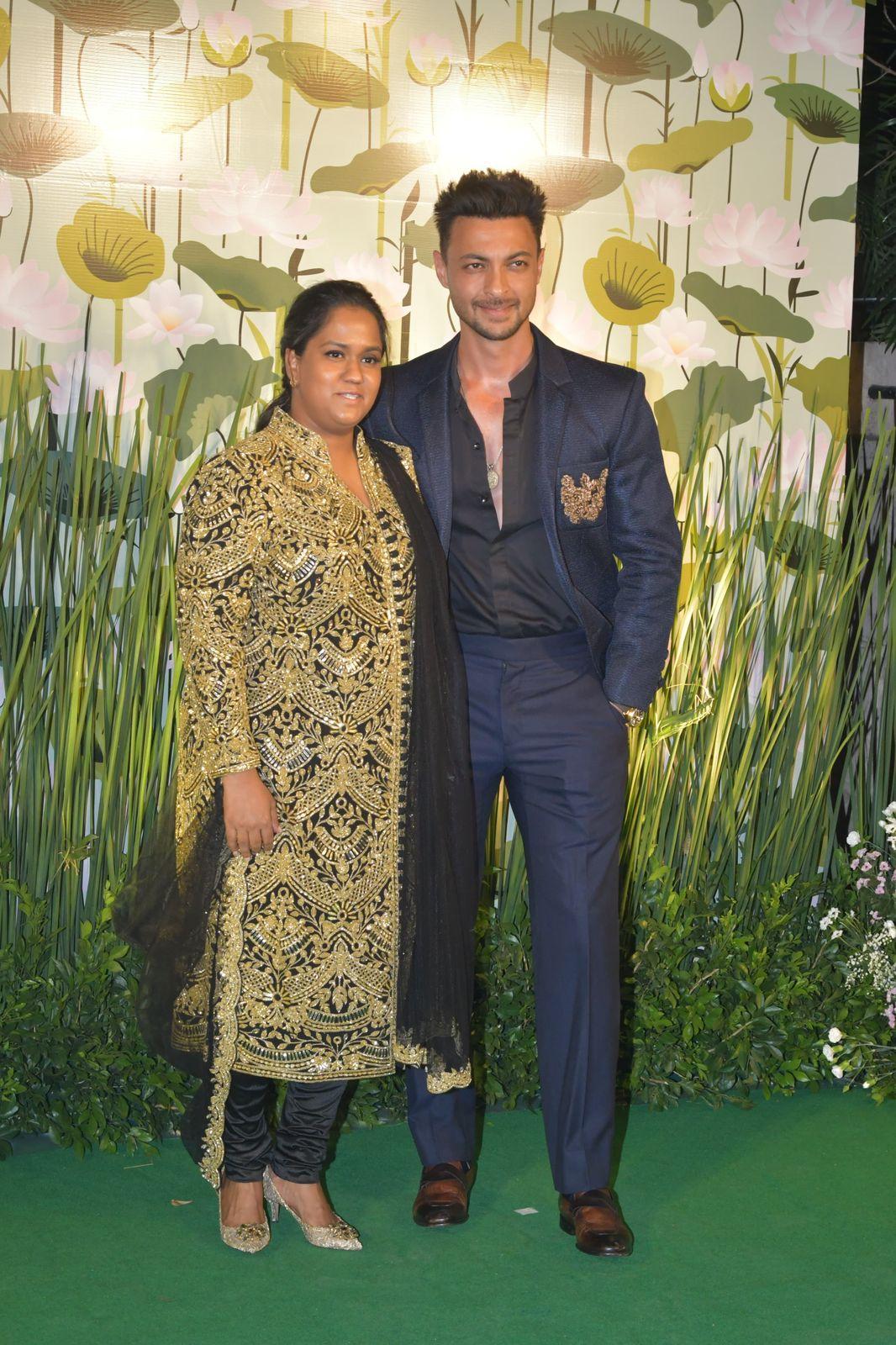 Arpita Khan and Aayush Sharma hosted an opulent Diwali party in Mumbai last night