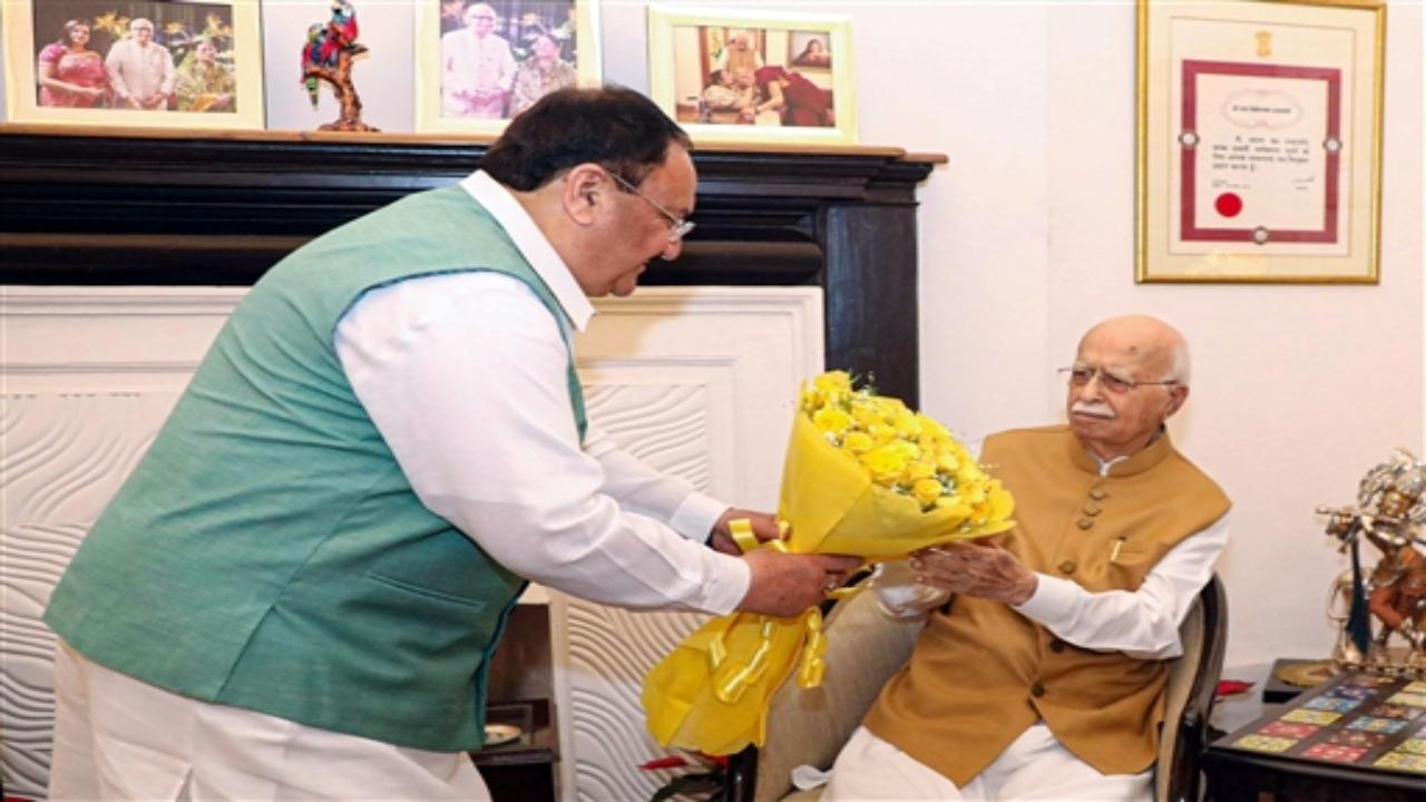 In another post, the prime minister described Advani as 