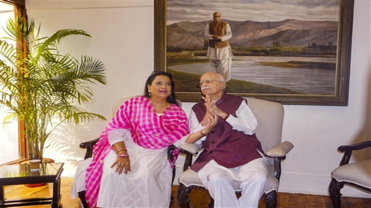 Taking to X, Shah wished Advani a long life and good health. He said Advani nourished the BJP with his tireless hard work and organisational skills. 