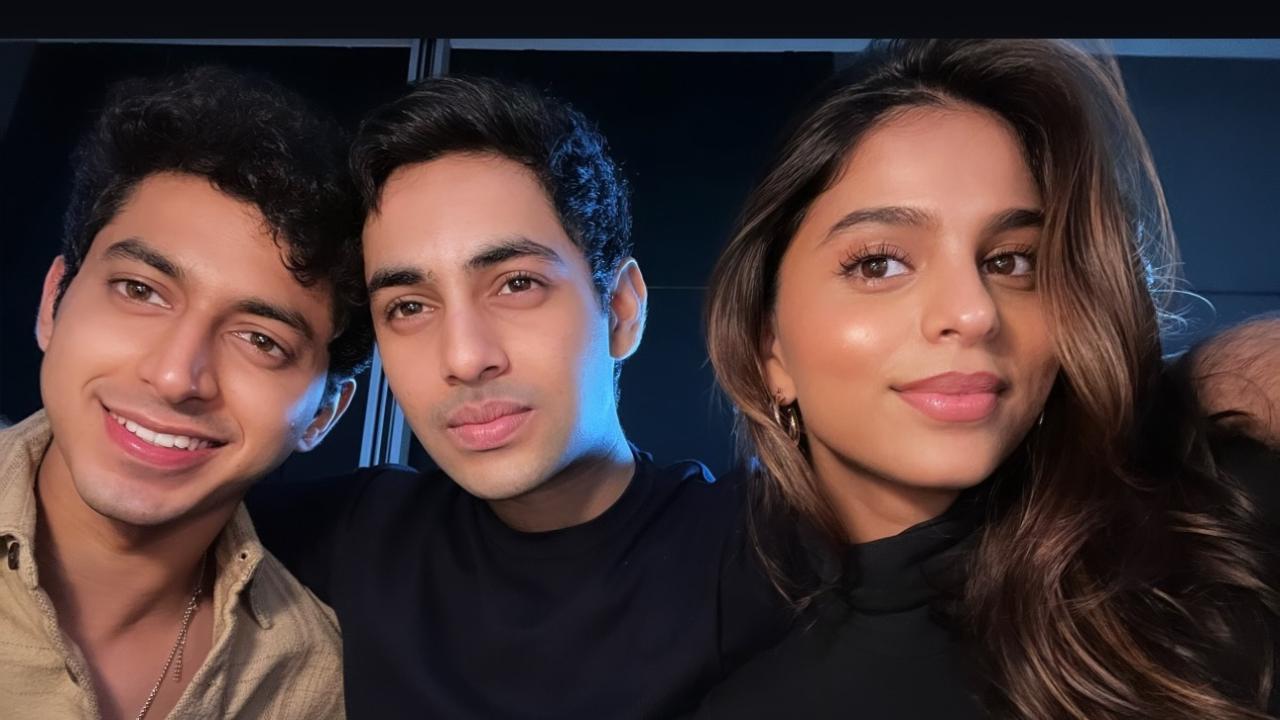 Suhana Khan drops a heart while wishing 'birthday boy' Agastya Nanda 
