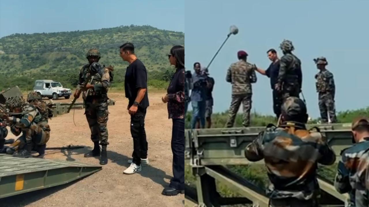 Diwali 2023: Akshay Kumar celebrates the festival with jawans