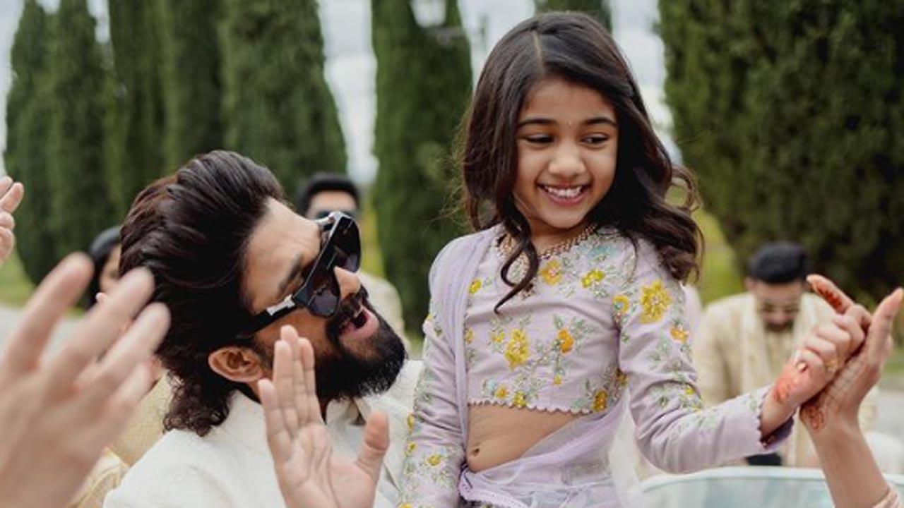 Allu Arjun wishes daughter Arha on her birthday