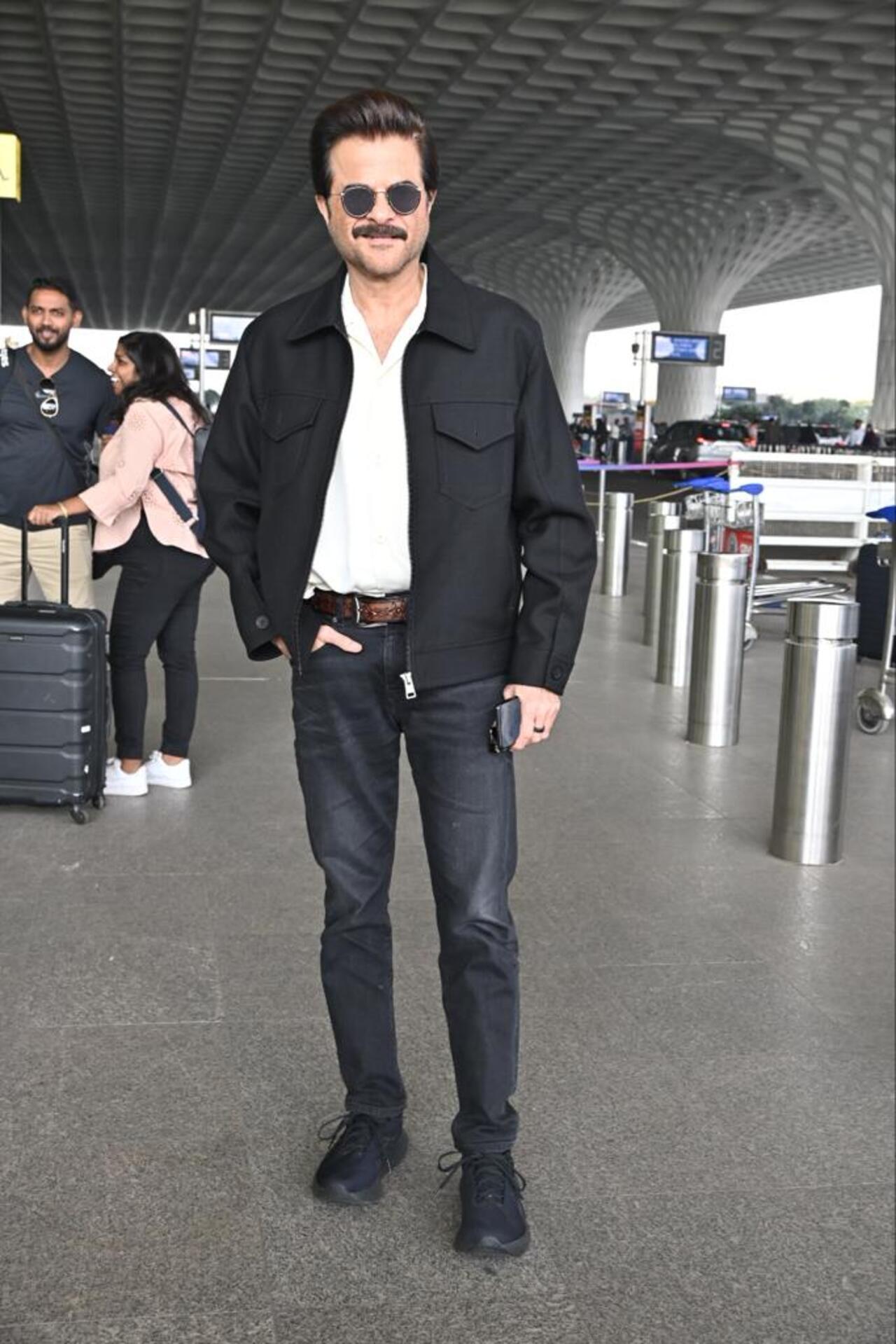 Anil Kapoor jetted out of Mumbai today