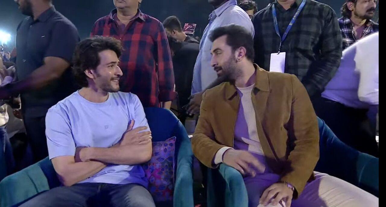 Mahesh Babu and Ranbir Kapoor's mutual admiration club was one of the cherised moments of the night. 