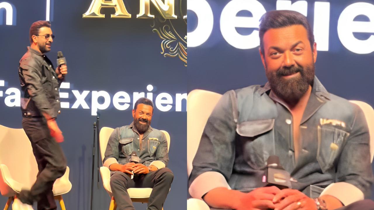 WATCH: Ranbir Kapoor's epic dance recreation of 'Love Tujhe Love' leaves Bobby Deol in fits of laughter at Animal event