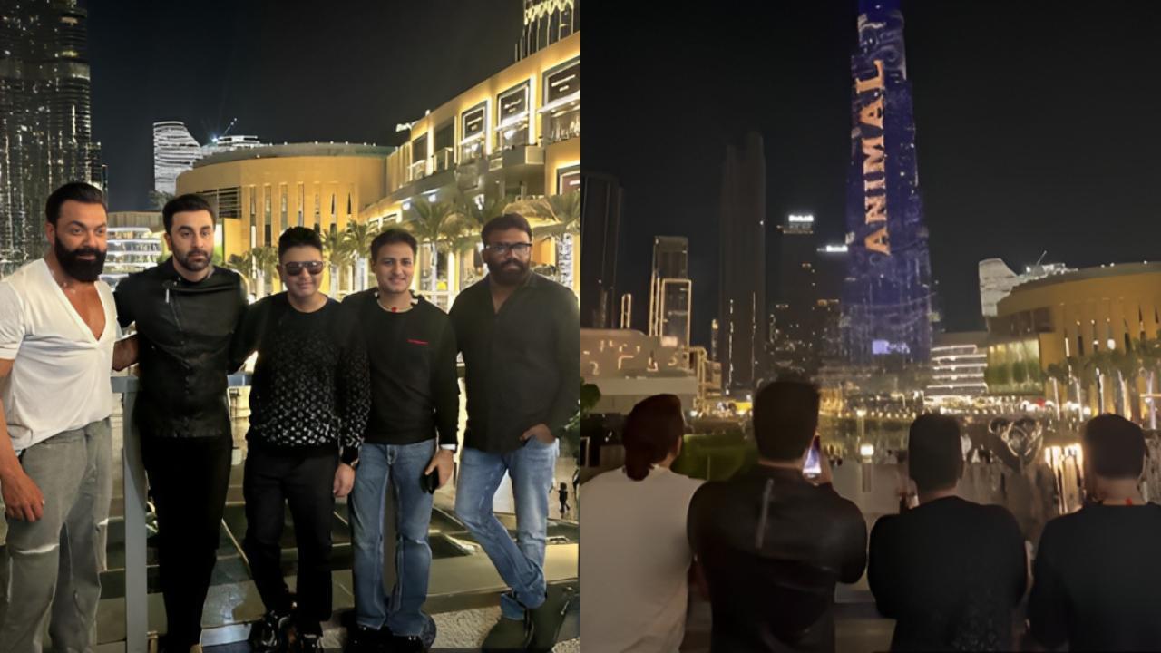 Animal: Iconic Burj Khalifa lights up for Ranbir Kapoor and Bobby Deol-starrer