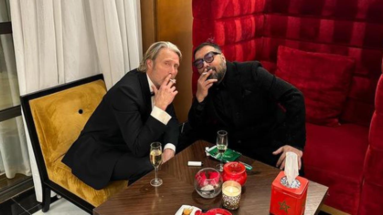 Anurag Kashyap drops picture with Mads Mikkelsen