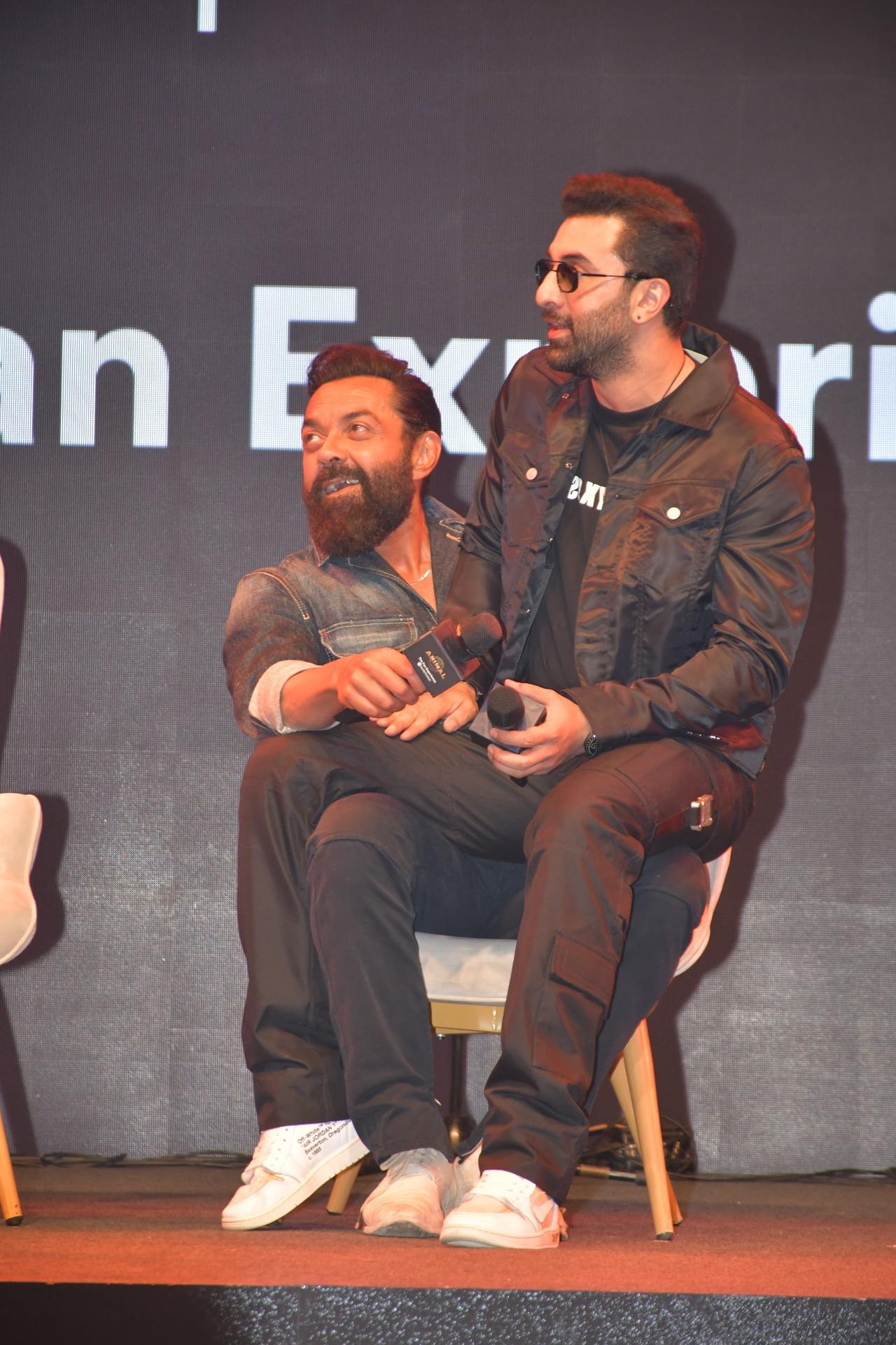 Though Ranbir and Bobby are pitted against each other in Animal, they share a great bond off-screen 