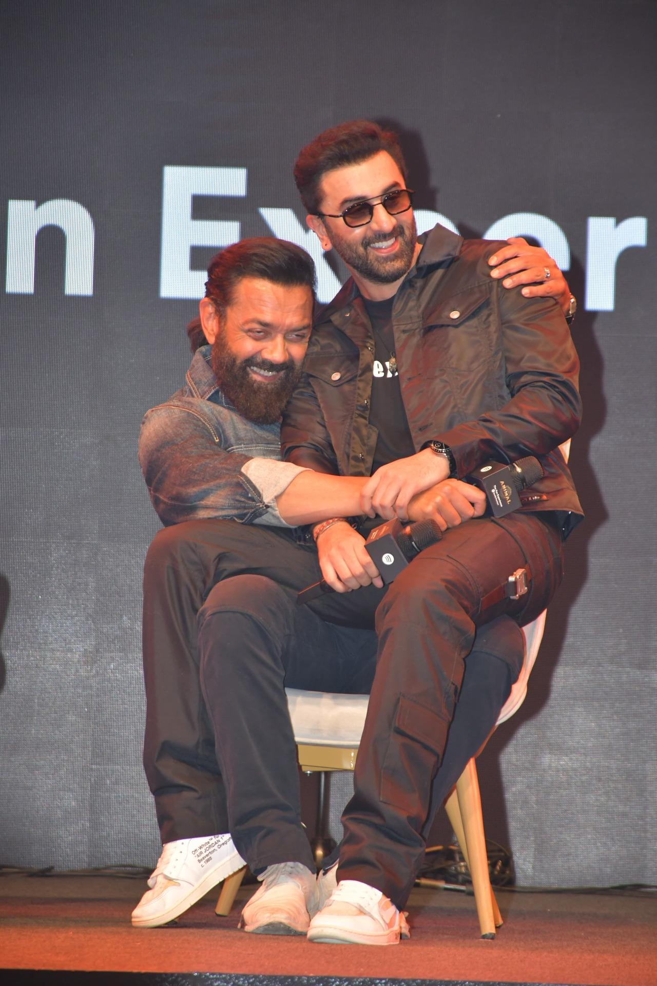 Ranbir and Bobby's bromance was one of the highlights of the event