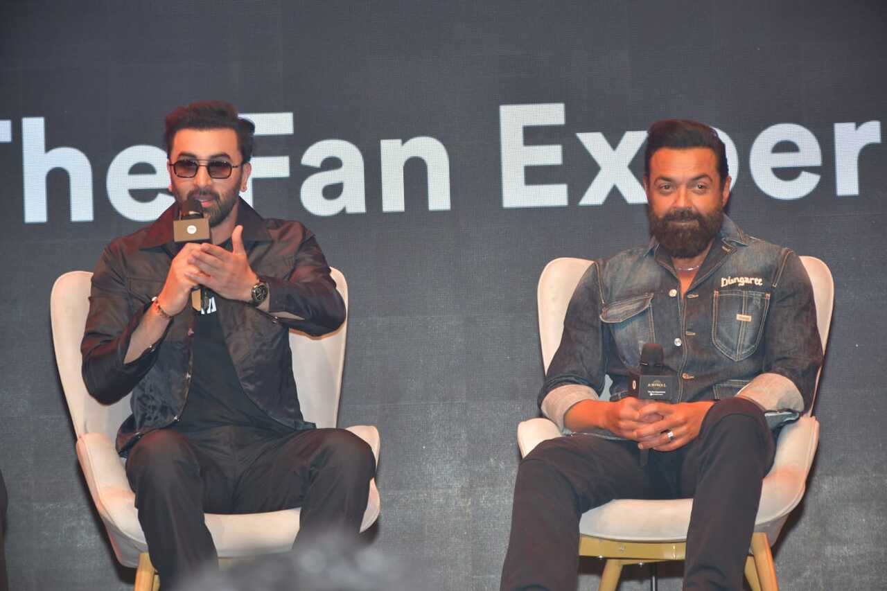 Bobby and Ranbir interacted with the audience at the audio launch