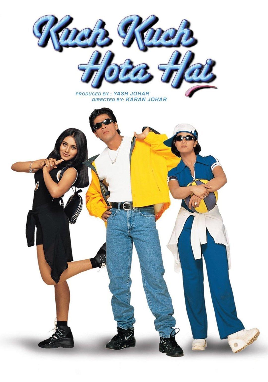 Kuch Kuch Hota Hai has its own place in the hall of fame because it gave us not one but three different kinds of fashion inspiration that would stay iconic. First, we have Anjali's iconic tomboy outfits. For the look, she was always in dungarees, covered-up jumpsuits, always accompanied by a backward cap and a wraparound jacket.