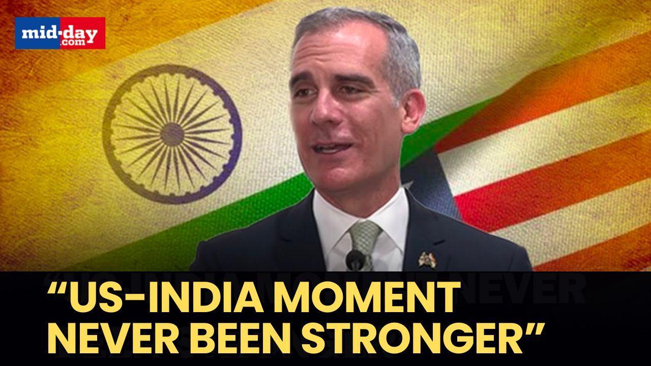 US Envoy hails US-India ties; says, “moment never been stronger than right now”