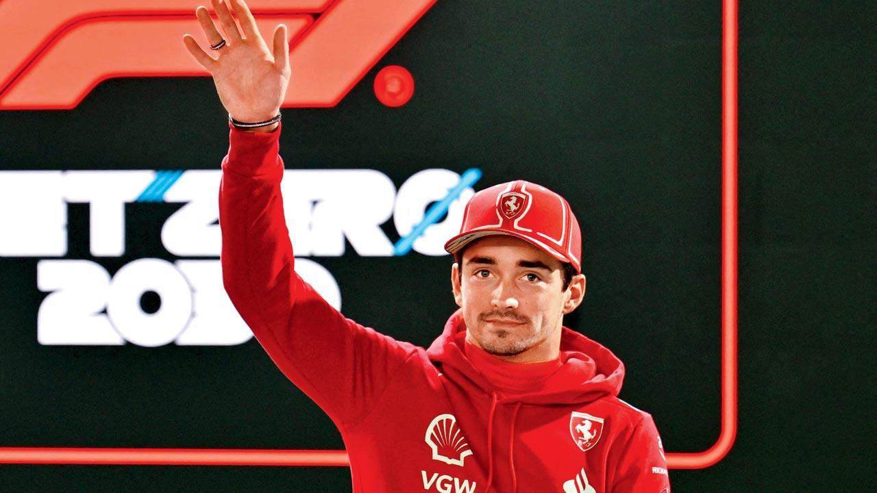 F1: Ferrari’s Leclerc takes pole position