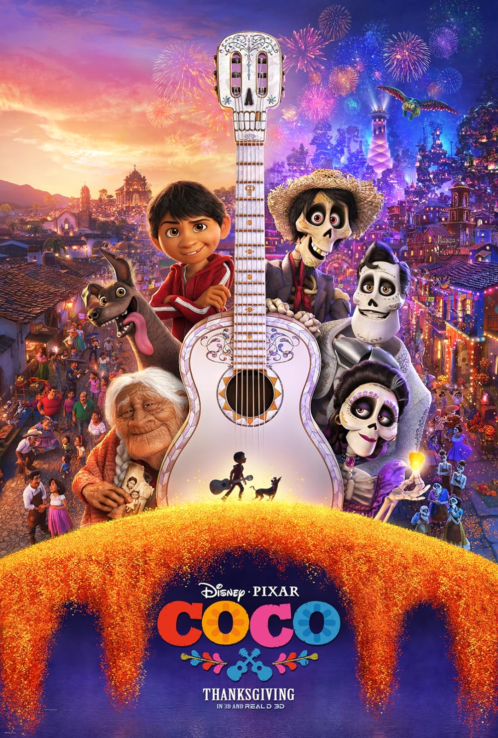 Miguel's journey to follow in the footsteps of his idol, Ernesto de la Cruz, is a celebration of the importance of following your heart.