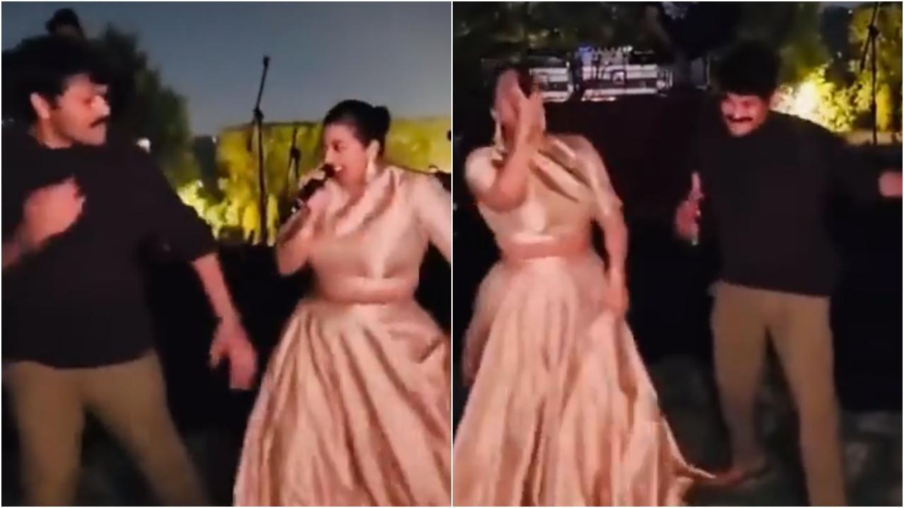 Chiranjeevi dances to Shah Rukh Khan's Jawan title song at his Diwali 2023 bash