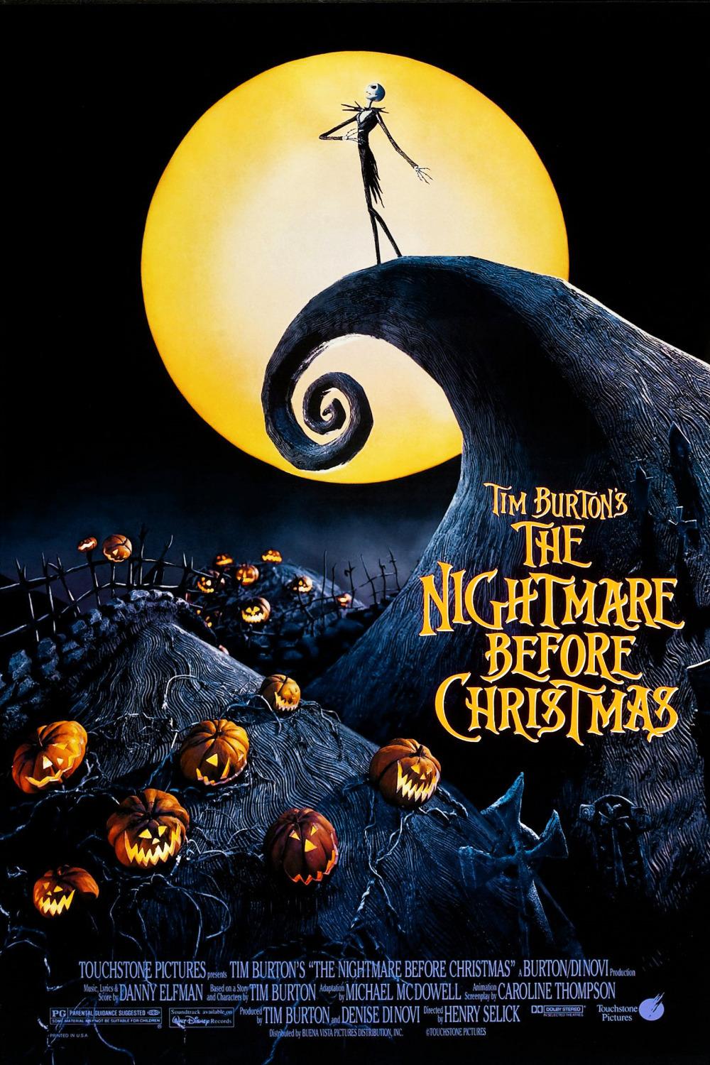 It's about Jack Skellington, who wants to celebrate Christmas in his Halloween world. It's suspenseful and filled with catchy tunes.