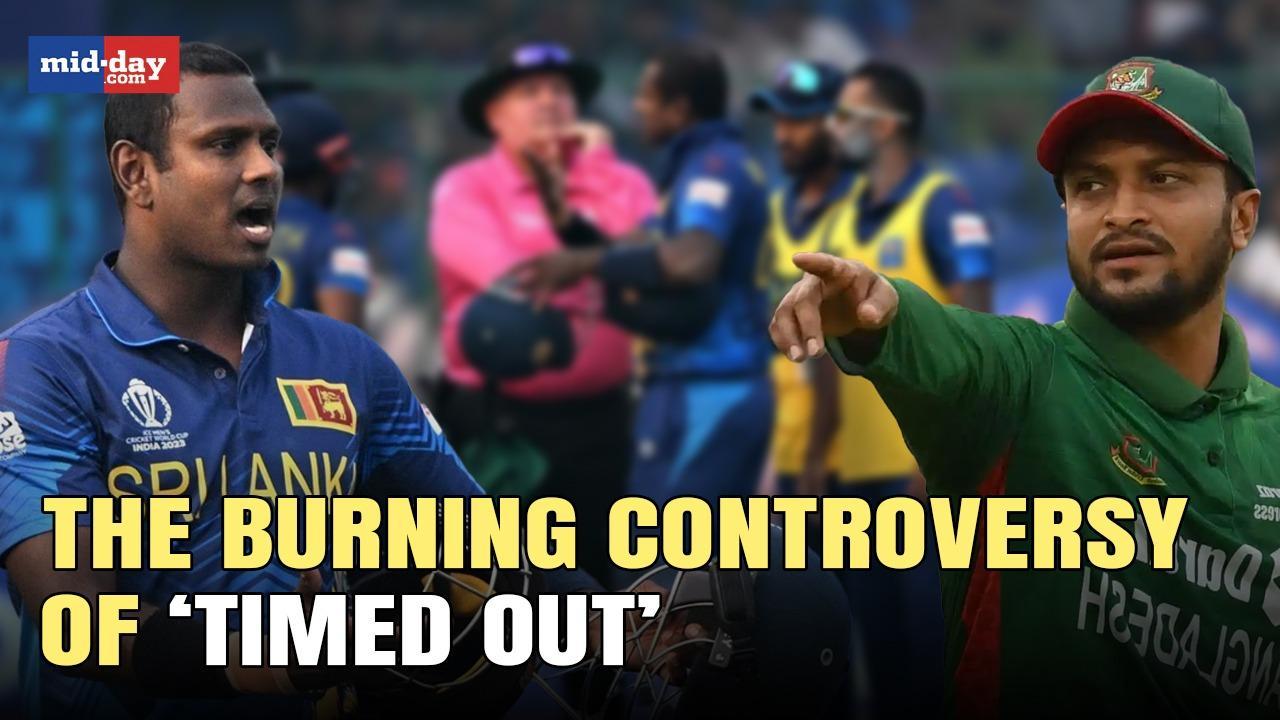 ICC World Cup 2023: Inside the controversy of Angelo Mathews ‘timed out’