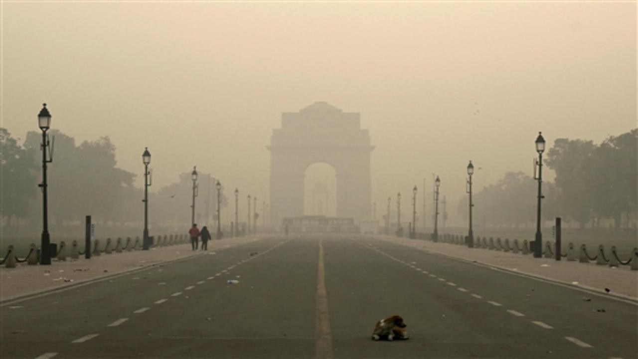 In Photos: Delhi's air quality improves from 'severe' to 'very poor' category