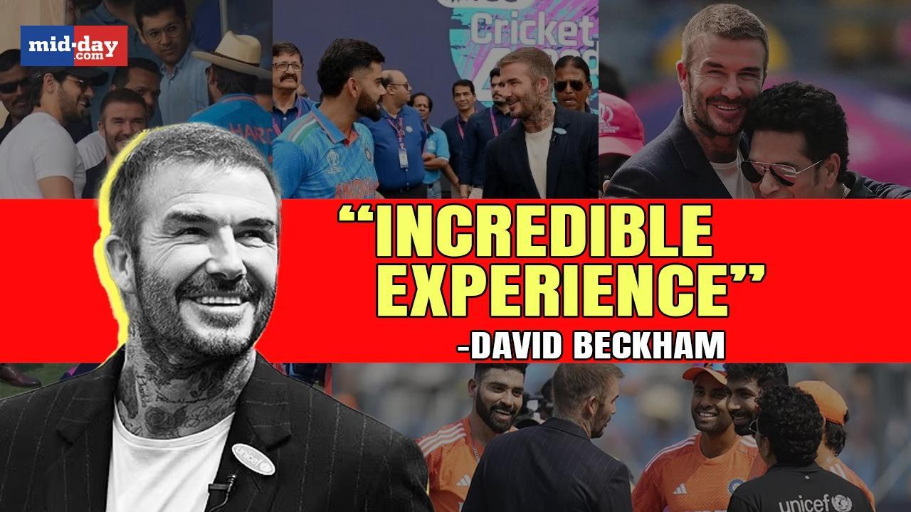 David Beckham’s India Visit: ‘Incredible’ time in India, says legend