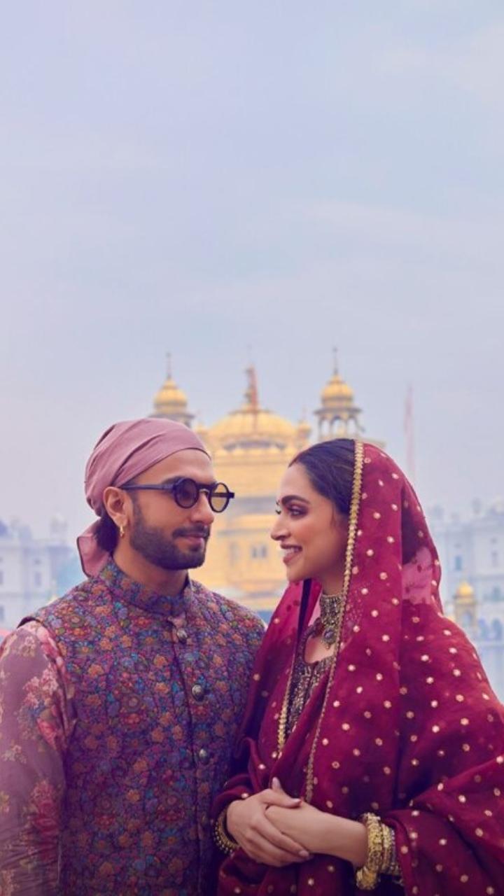 Deepika Padukone and Ranveer Singh celebrated their first wedding anniversary at the Golden Temple as well as Tirupati (Source/ Deepika Padukone Instagram stories)