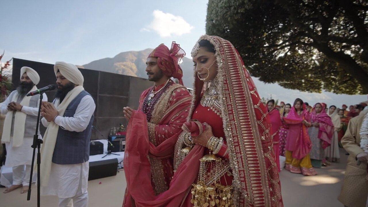 Deepika and Ranveer were soaked in the divinity of a traditional Anand Karaj ceremony as she tied the knot according to Sindhi rituals too