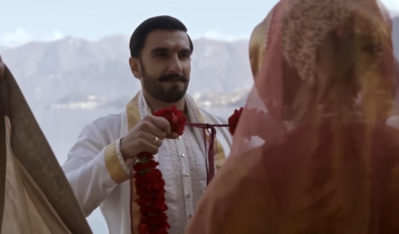The moment Ranveer saw his bride at their Konkani wedding