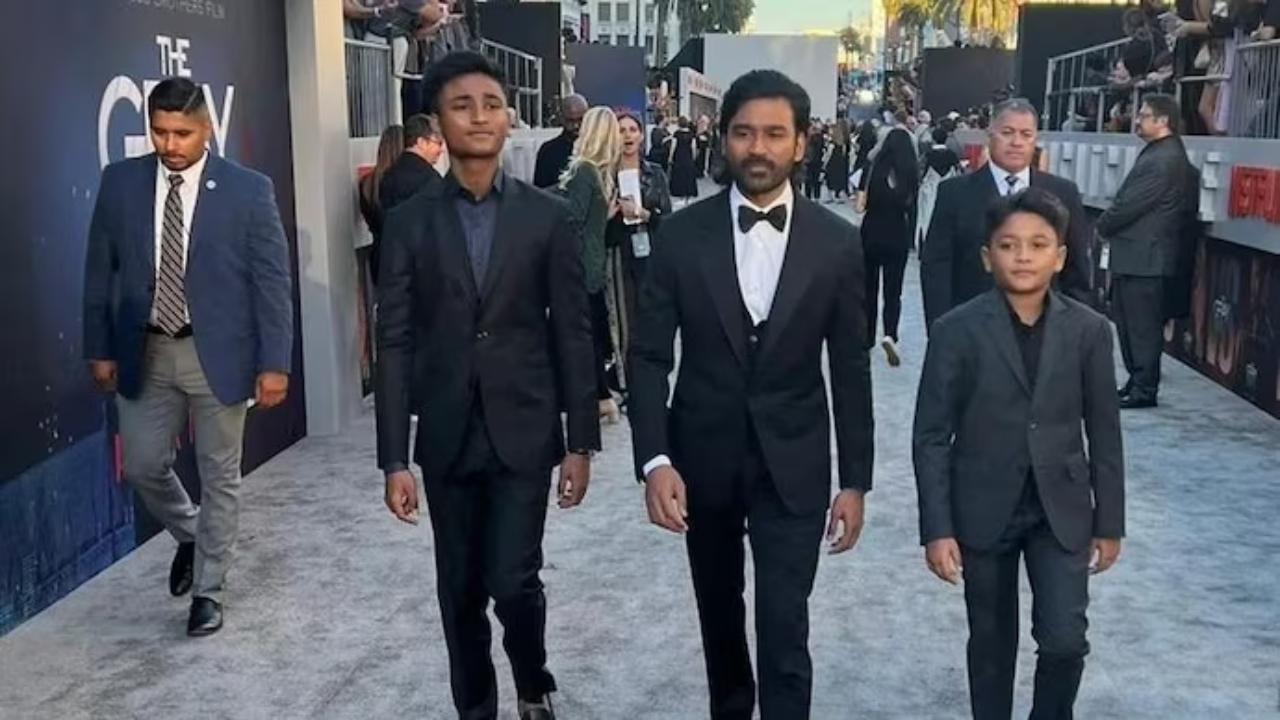 Dhanush and Aishwaryaa Rajinikanth's elder son Yatra fined for riding bike without license