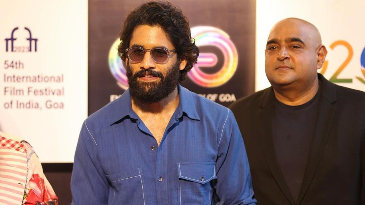 Naga Chaitanya and Parvathy Thiruvothu`s collection Dhootha showcased at IFFI 2023