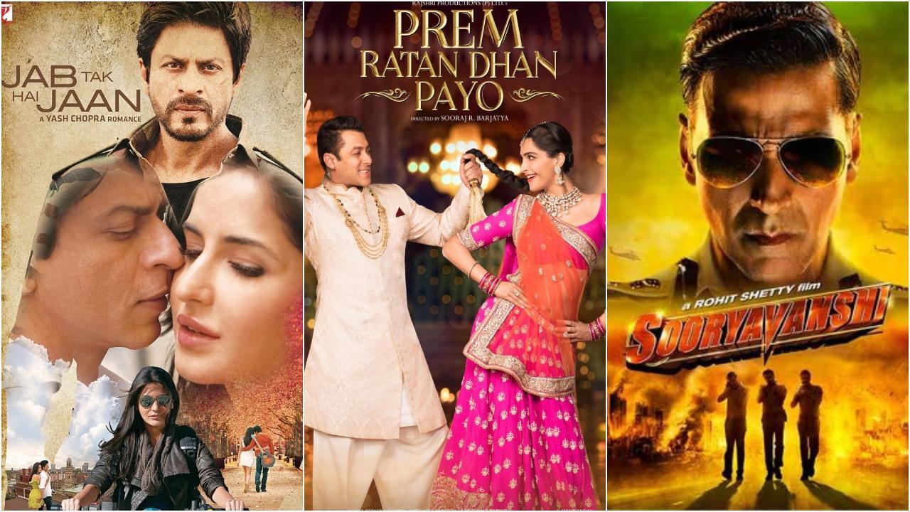 Diwali 2023: Shah Rukh's Jab Tak Hai Jaan, Akshay's Sooryavanshi to Salman's Prem Ratan Dhan Payo, looking at box office firecrackers