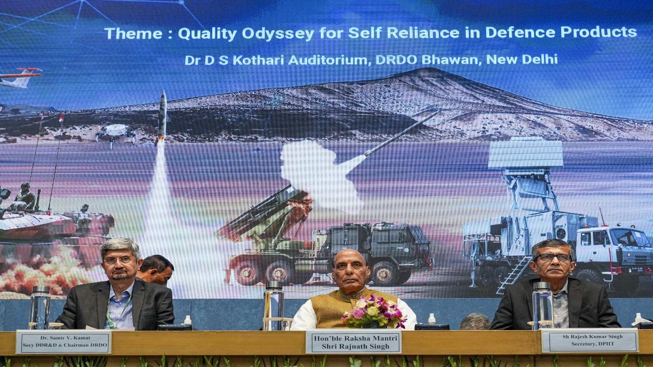 Defence Minister Rajnath Singh on Wednesday called on the Indian defence manufacturers to create a 