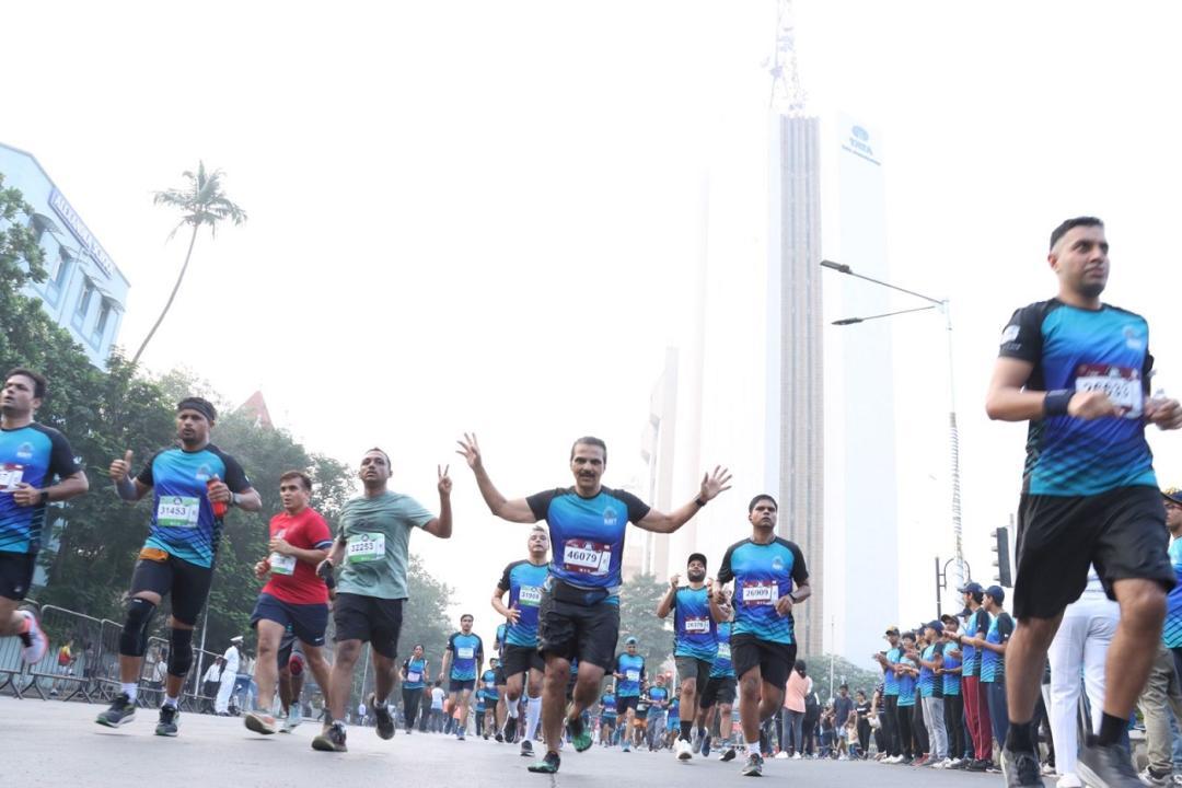 Mumbai: Sixth edition of WNC Navy Half Marathon 2023 draws over 16,000 runners