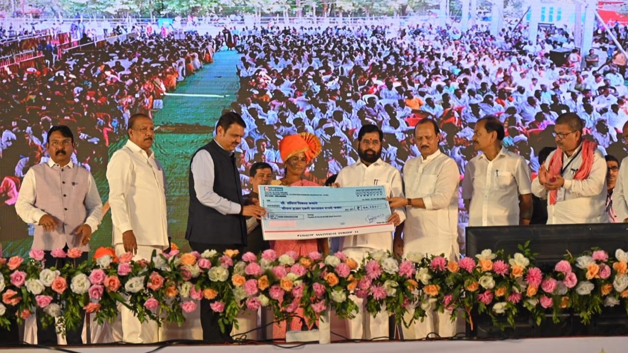 CM Shinde said his government's schemes related to health care, waiver of MSRTC ticket fare for women etc were greatly helping the common citizen