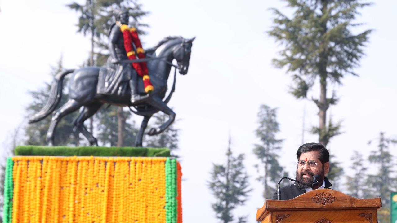 The statue is ten and a half feet tall and was erected on a 7 by 3 square with almost the same height from the ground