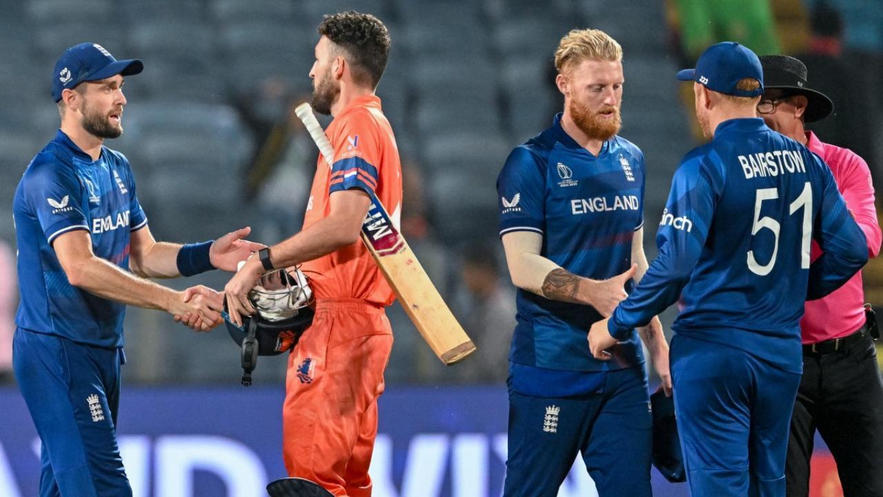 Stokes' maiden World Cup century lifts England to solid win over the Dutch