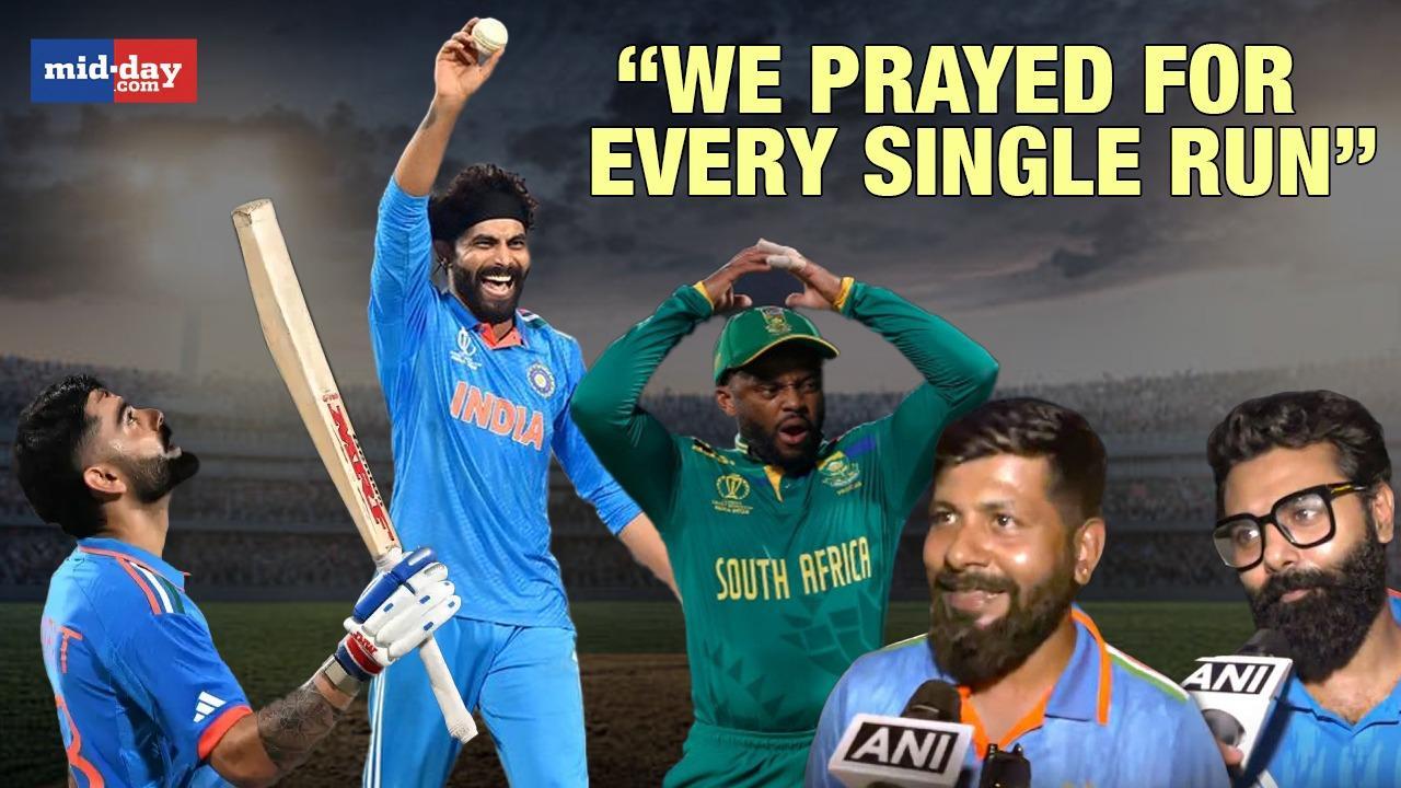 ICC World Cup 2023: Fans celebrate India’s win over South Africa