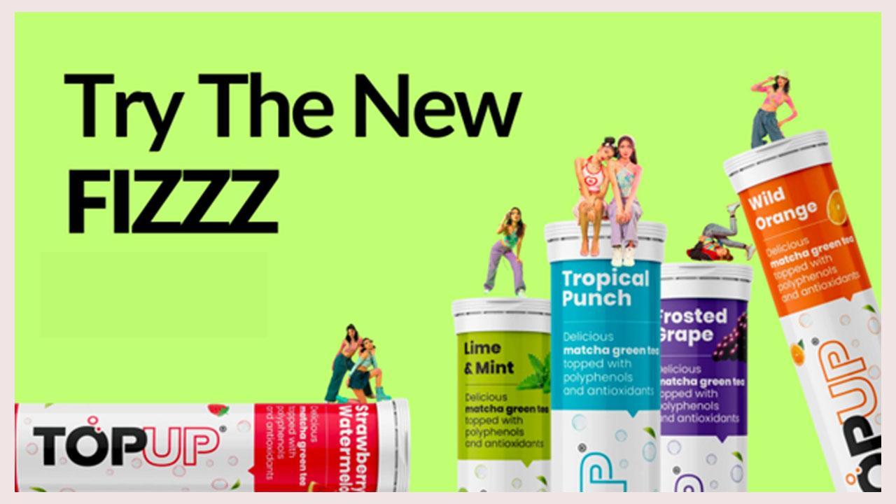 Sip, Fizz, Refresh: Green Tea Revolution with TopUp!