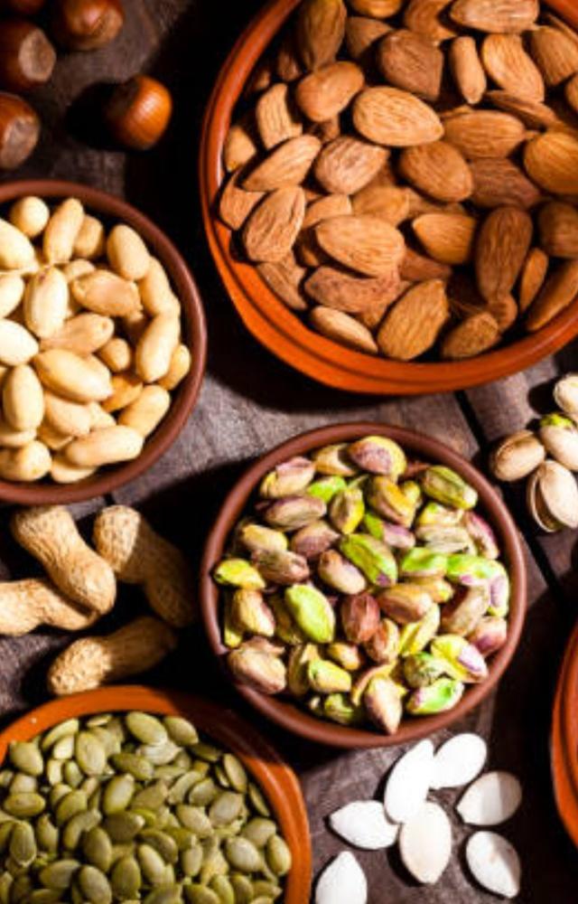 Add two tablespoons of flaxseeds or other seeds and nuts to your diet to achieve a soft and supple glow. It is rich in antioxidants and anti-ageing properties 
