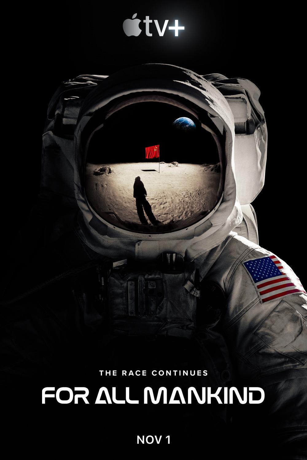 For All Mankind season 4 (November 10) - Streaming on Apple TV+A speculative sci-fi series, 