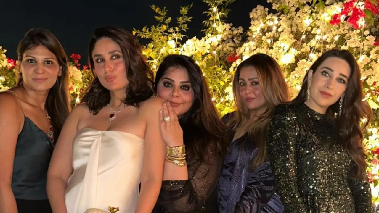 .Shah Rukh Khan Birthday 2023: Karisma Kapoor, Kareena Kapoor, and Arjun Kapoor shared their glam looks for Badshah's birthday bash. Read More