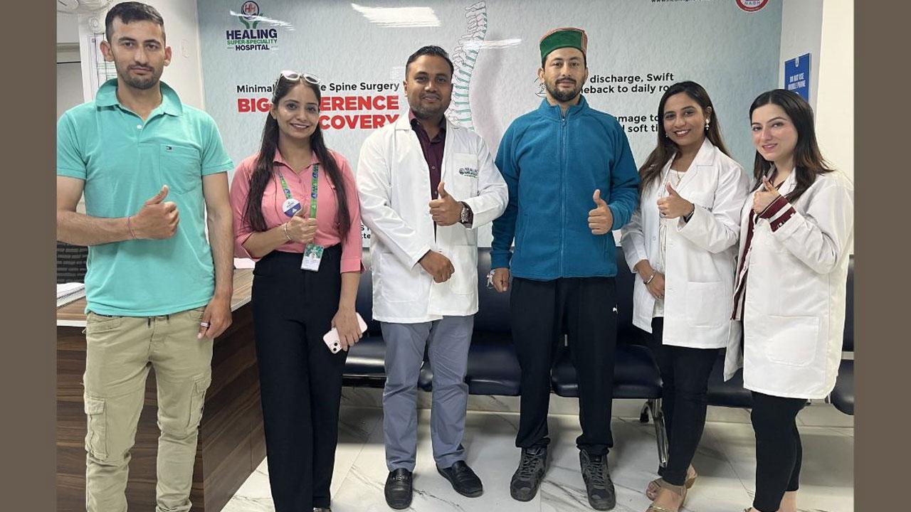 Life-changing Success: 33-Year-Old Patient from Himachal Pradesh Undergoes Remarkable L4-L5 Laminotomy with Microdiscectomy at Healing Hospital, Chandigarh