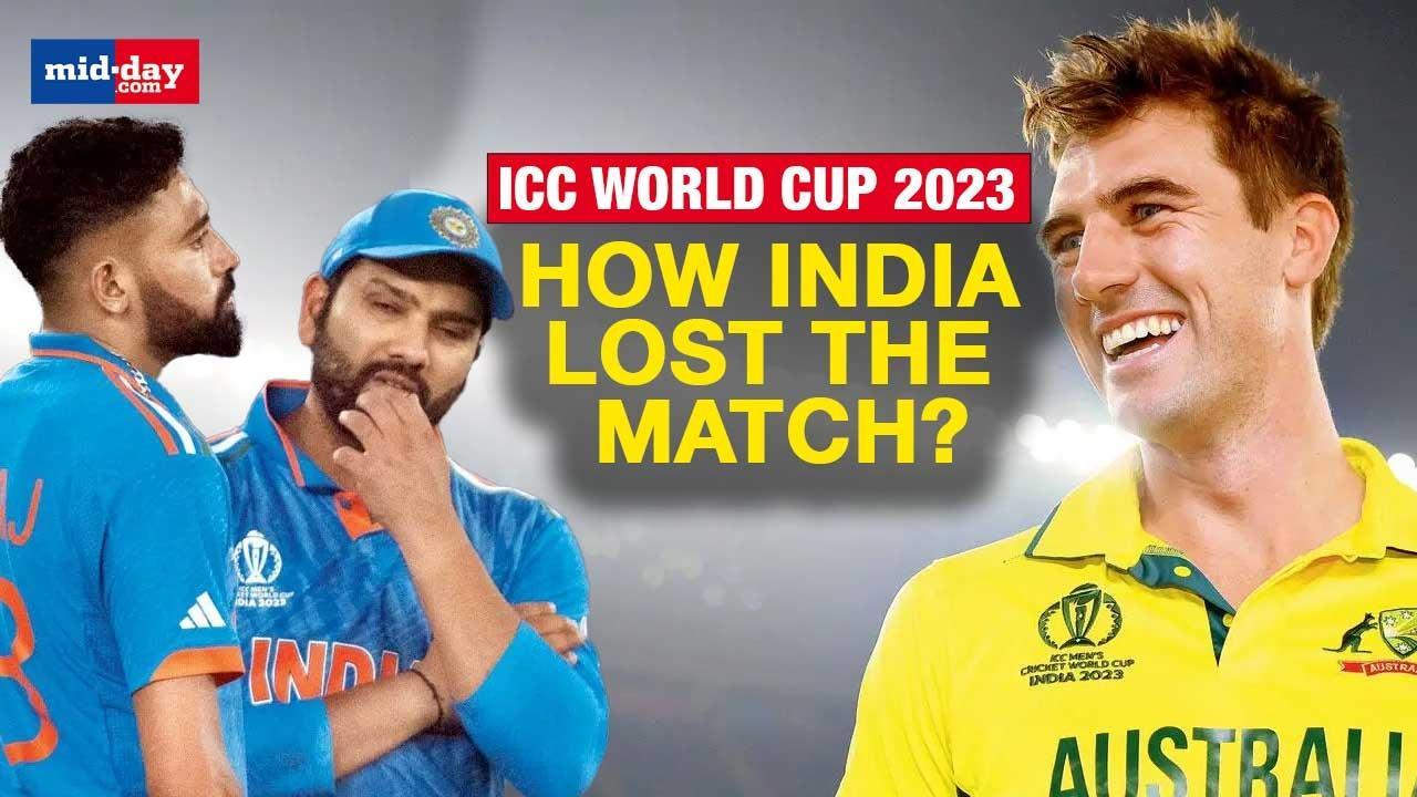 World Cup 2023 Final: Here is why India lost to Australia in the INDvsAUS final