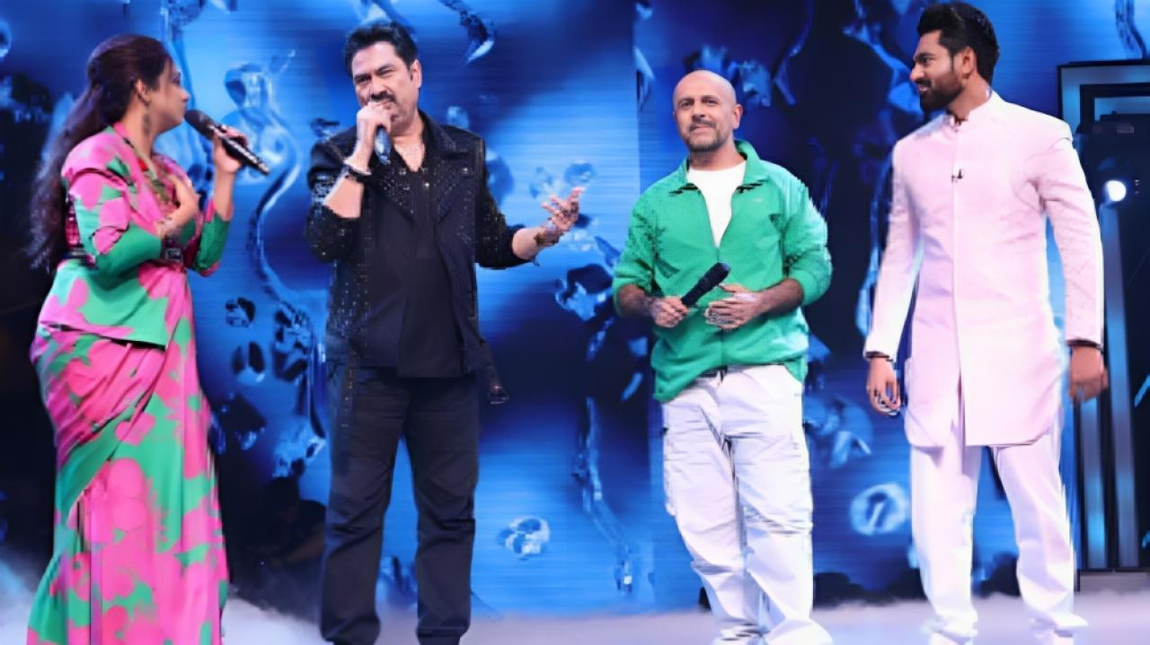 Mithoon croones 'Tum Hi Ho' with Kumar Sanu on 'Indian Idol 14'