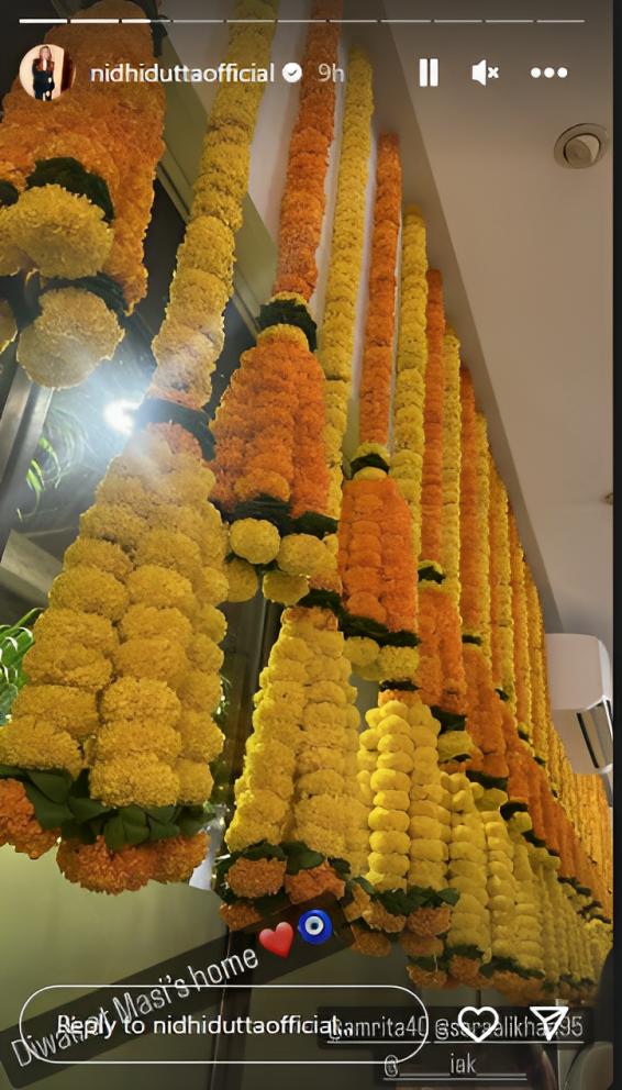 Sara Ali Khan hosted an intimate Diwali 2023 party last night. Take a look at the decoration she opted for