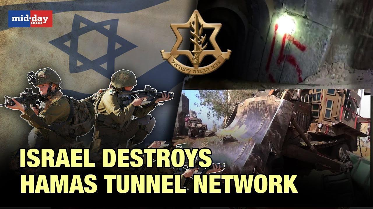 Israel-Hamas Conflict: Israel uses excavators to destroy Hamas’ tunnel network