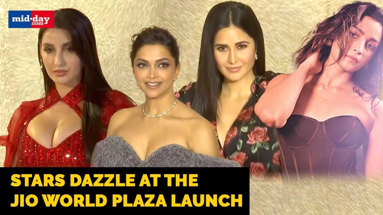 Katrina Kaif, Salman Khan, Alia Bhatt, Ranveer Singh At Jio World Plaza Launch