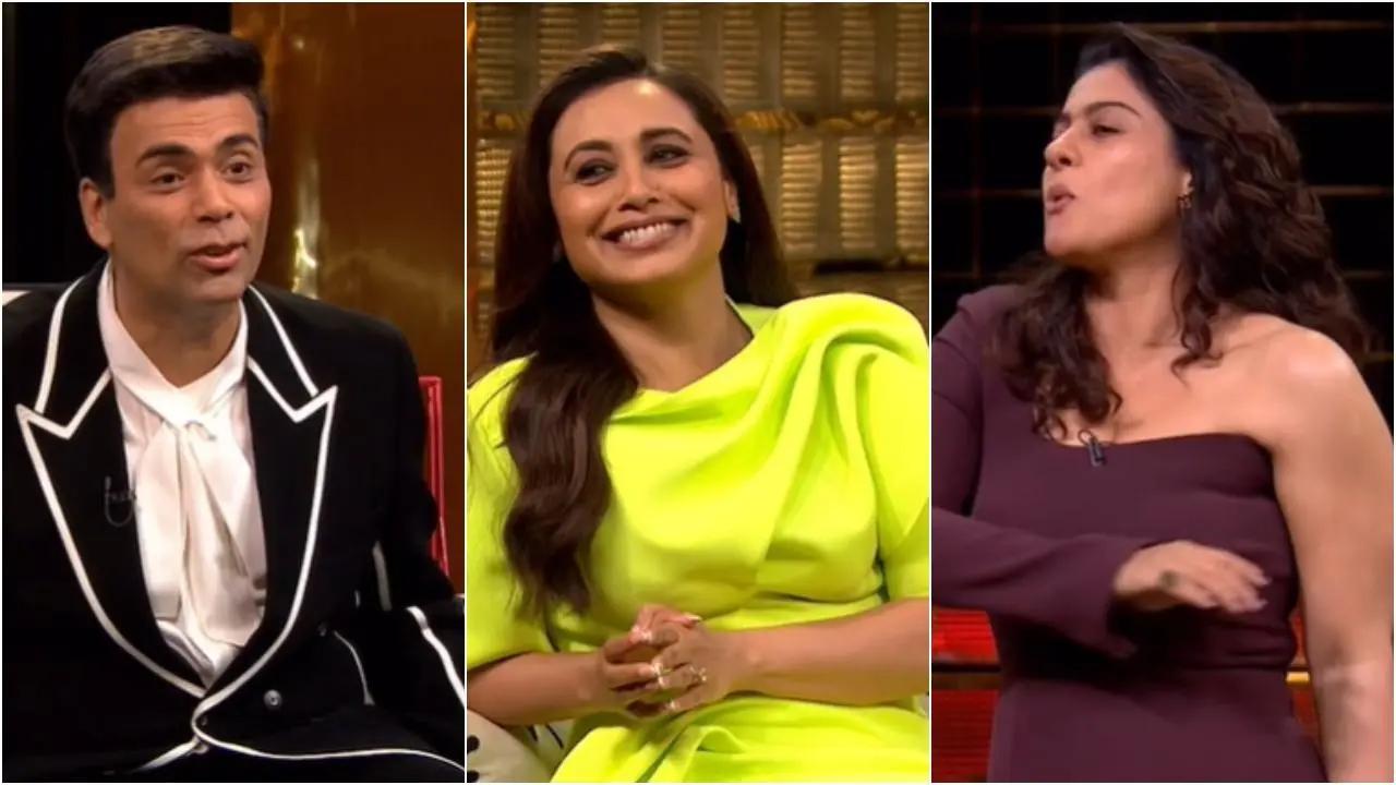 In the new episode of Karan Johar's Koffee With Karan 8, cousins Rani Mukerji and Kajol will be on the couch, spilling some beans. Read More