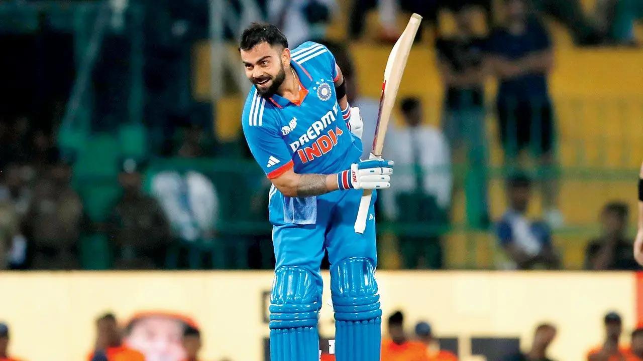 In an ICC World Cup 2023 match against Sri Lanka, Kohli bashed the Lankan bowlers for 88 runs. His innings included 11 fours