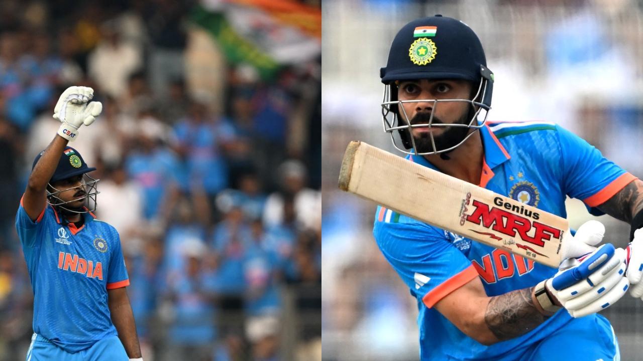 ICC World Cup 2023 | IND vs SA: Kohli-Iyer stabilize India's innings