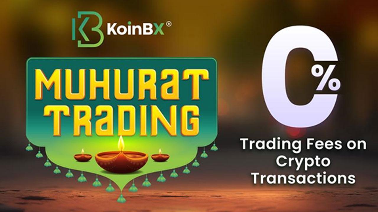 KoinBX Lights Up Diwali with Zero-Fee Muhurat Trading on Crypto Trading