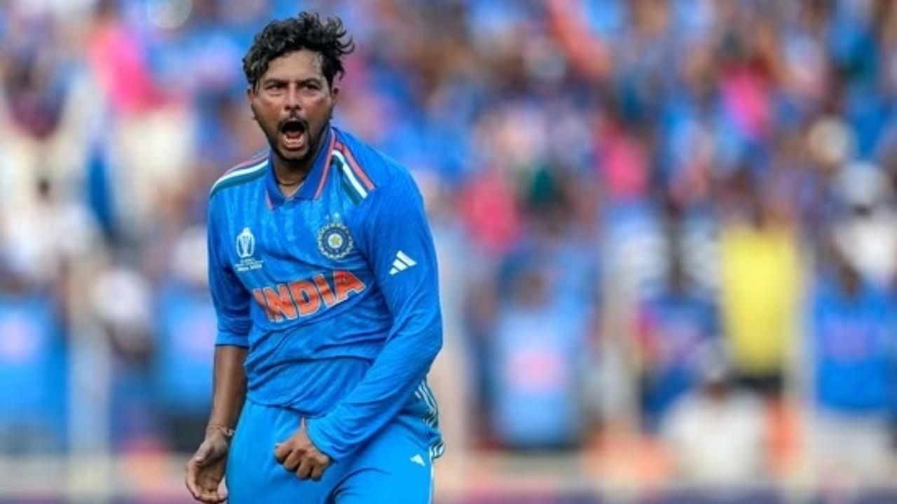 Kuldeep Yadav
India's mystery spinner Kuldeep Yadav holds the fourth position with 19 ODI wickets against New Zealand in 10 ODI matches. His best bowling figures are four wickets for 39 runs